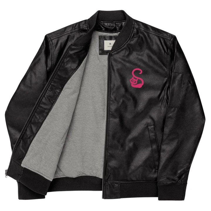 Custom Embroidered Cat Initial Jacket - ARTFULANE