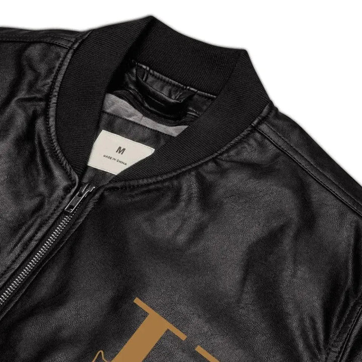 Custom Embroidered Cat Initial Jacket - ARTFULANE