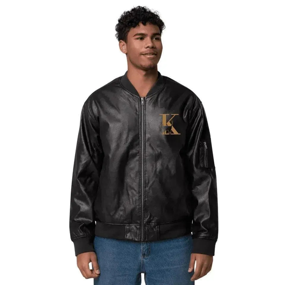 Custom Embroidered Cat Initial Jacket - ARTFULANE