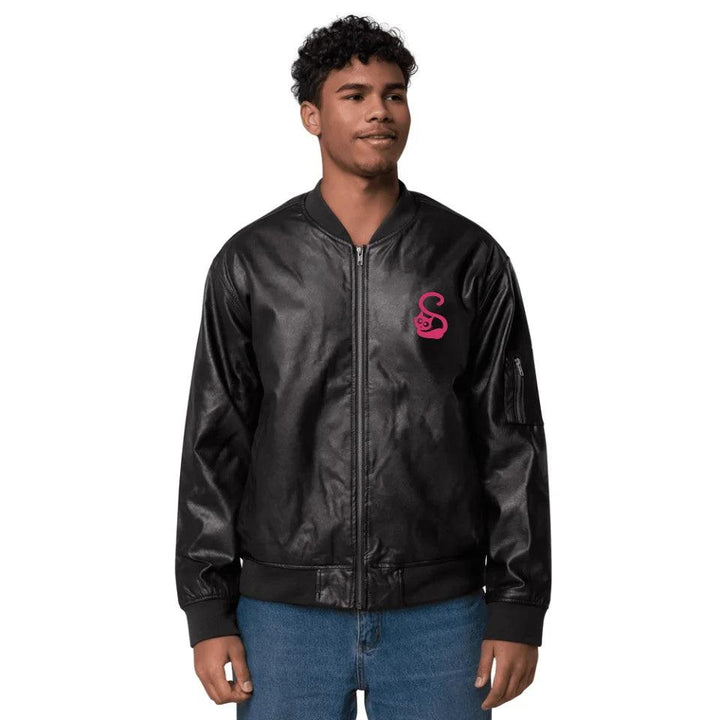 Custom Embroidered Cat Initial Jacket - ARTFULANE