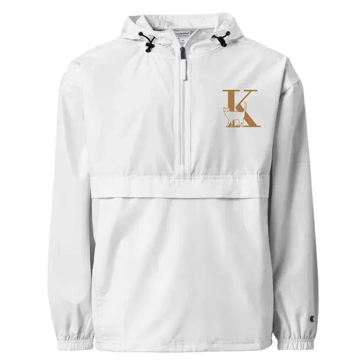 Custom Embroidered Cat Initial Jacket - ARTFULANE