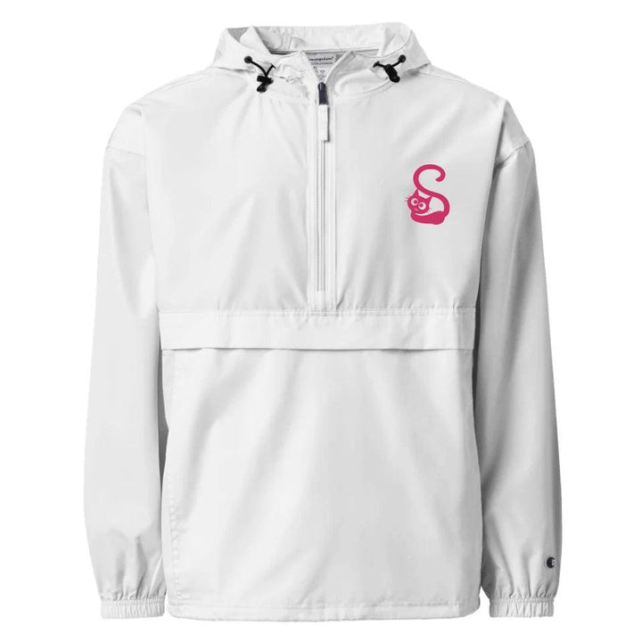 Custom Embroidered Cat Initial Jacket - ARTFULANE