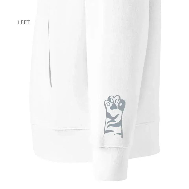 Custom Embroidered Cat Paws Sweatshirt and Hoodie - ARTFULANE