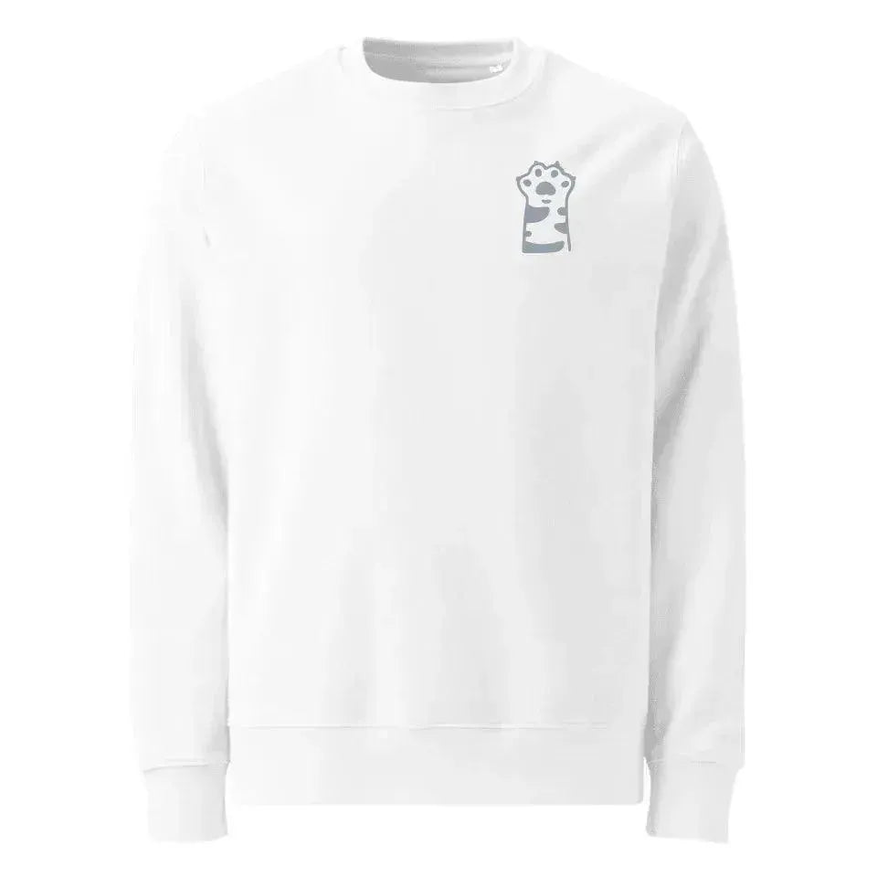 Custom Embroidered Cat Paws Sweatshirt and Hoodie - ARTFULANE