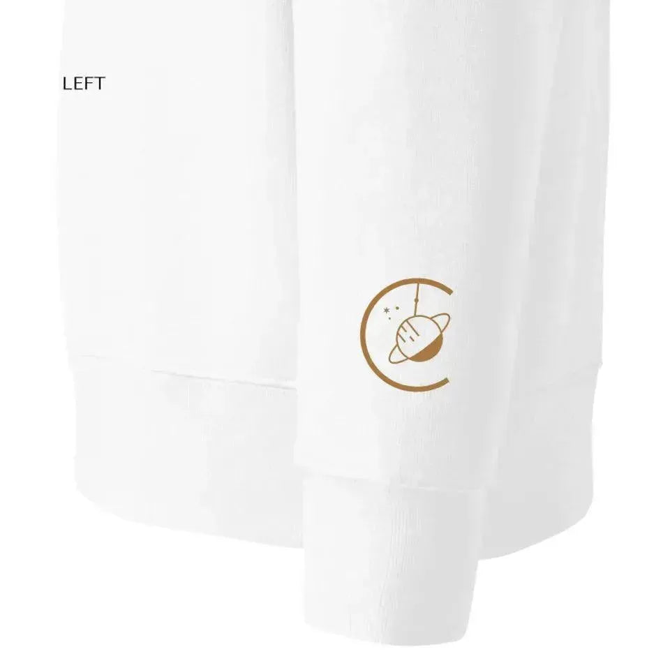 Custom Embroidered Celestial Initial Sweatshirt and Hoodie - ARTFULANE
