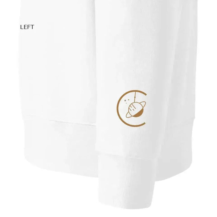 Custom Embroidered Celestial Initial Sweatshirt and Hoodie - ARTFULANE