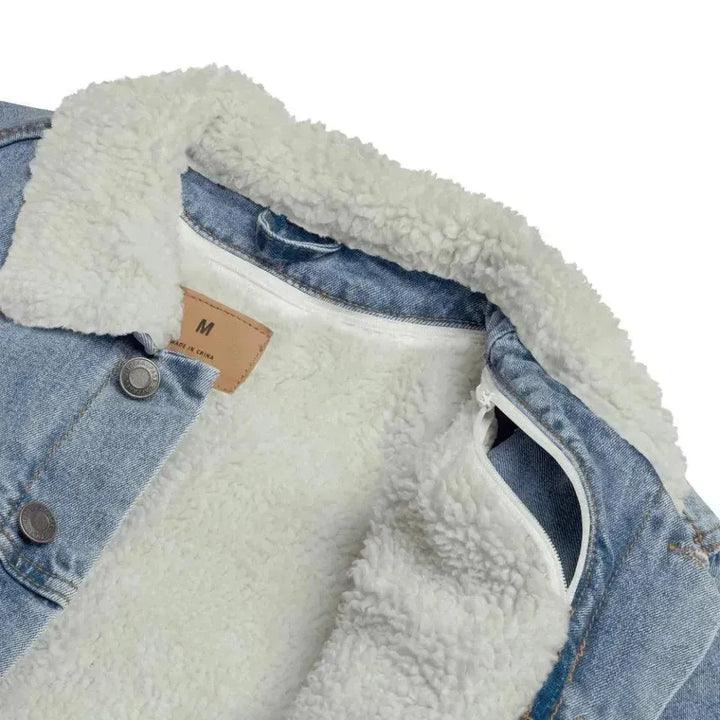 Custom Embroidered Curly Initial Jacket - ARTFULANE