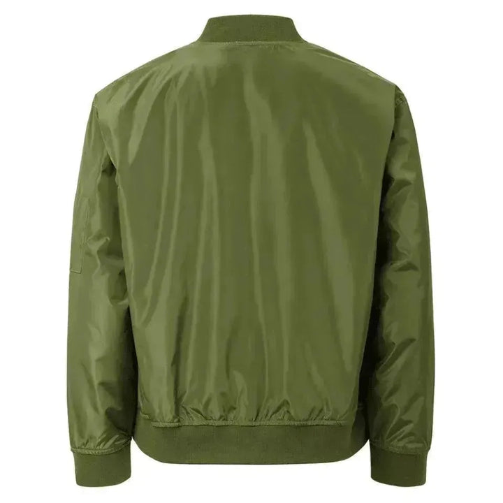 Custom Embroidered Curly Initial Jacket - ARTFULANE