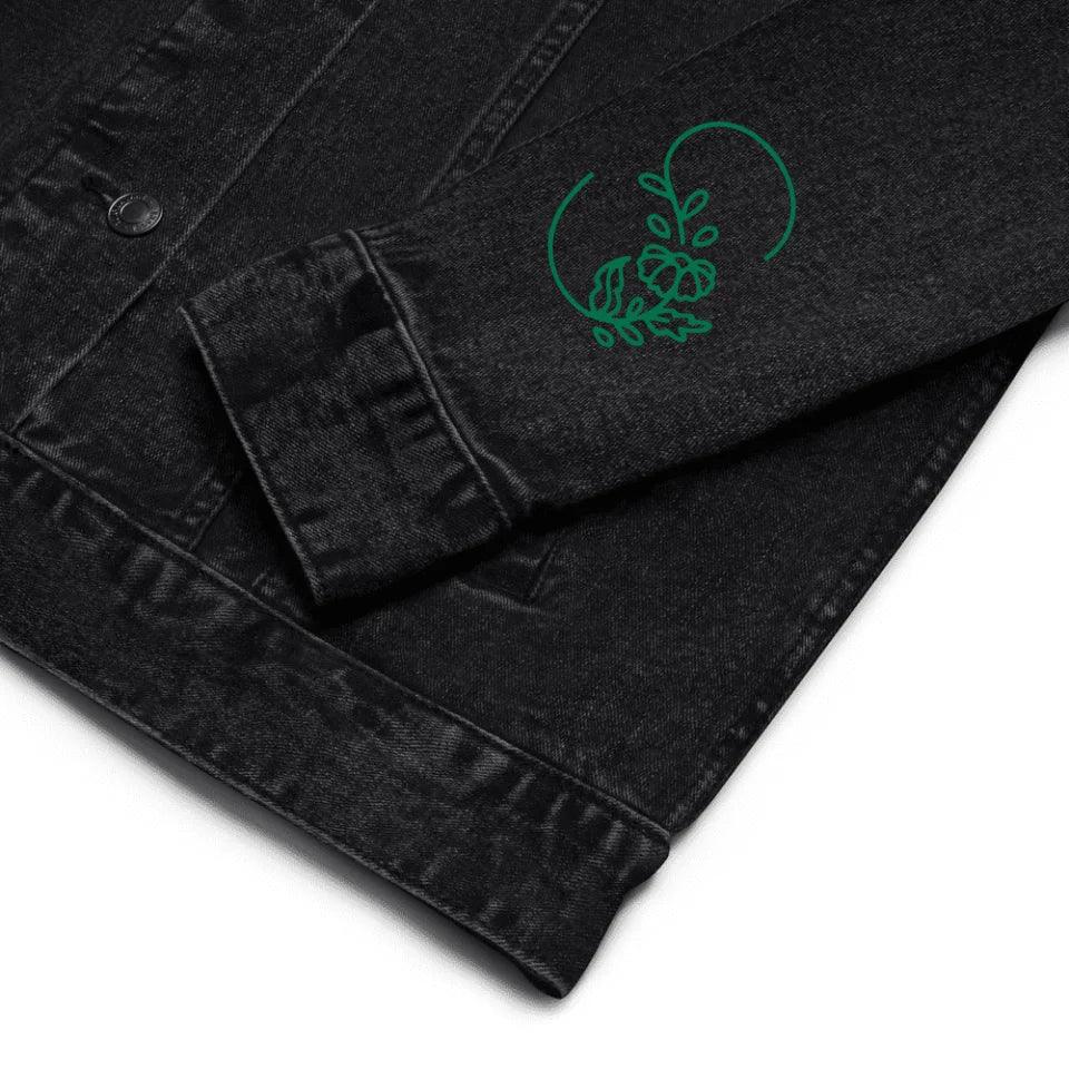 Custom Embroidered Daisy Garden Jacket - ARTFULANE