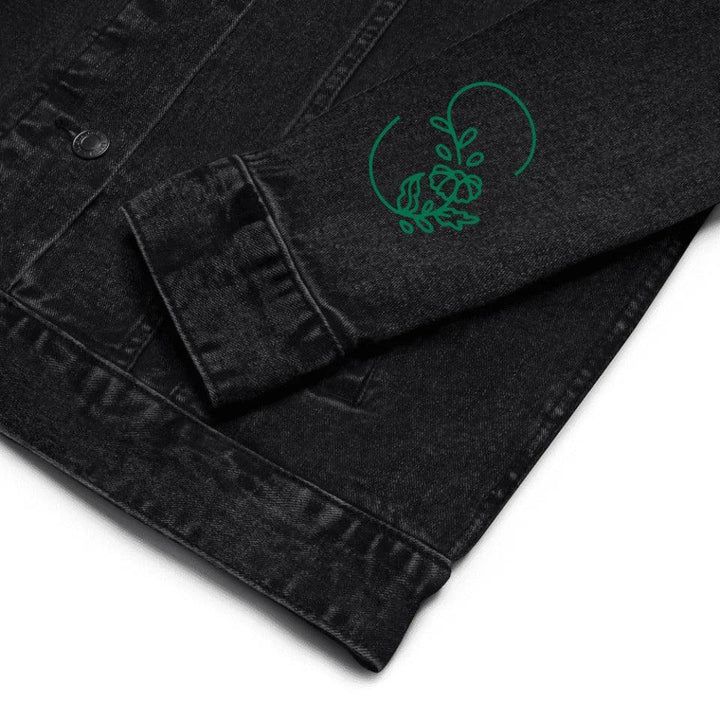 Custom Embroidered Daisy Garden Jacket - ARTFULANE