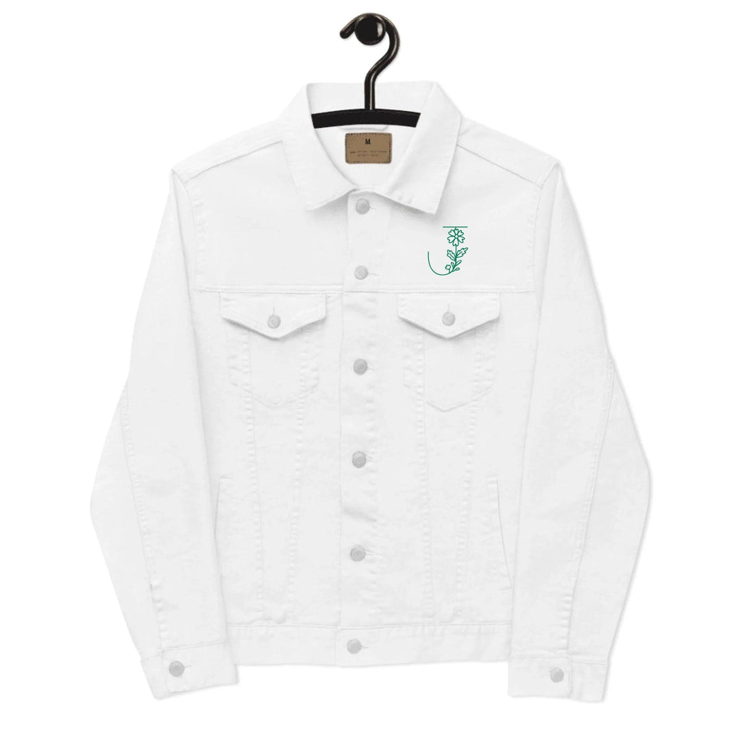 Custom Embroidered Daisy Garden Jacket - ARTFULANE