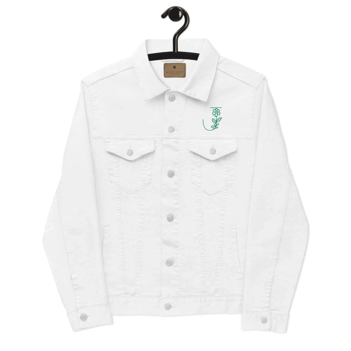 Custom Embroidered Daisy Garden Jacket - ARTFULANE