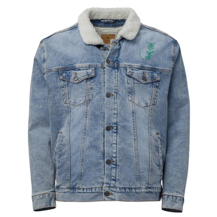 Custom Embroidered Daisy Garden Jacket - ARTFULANE