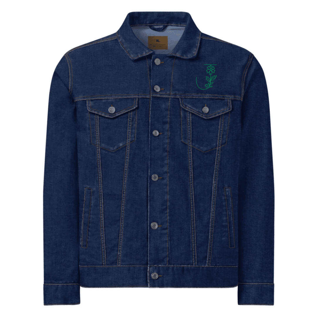 Custom Embroidered Daisy Garden Jacket - ARTFULANE