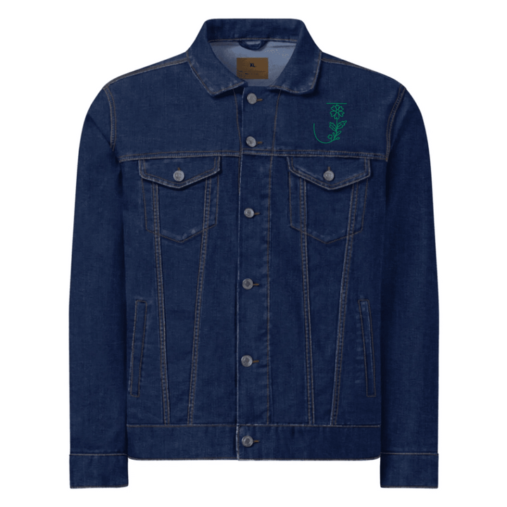 Custom Embroidered Daisy Garden Jacket - ARTFULANE