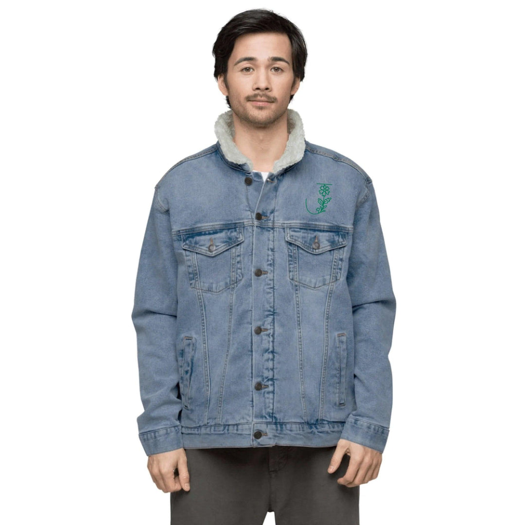 Custom Embroidered Daisy Garden Jacket - ARTFULANE