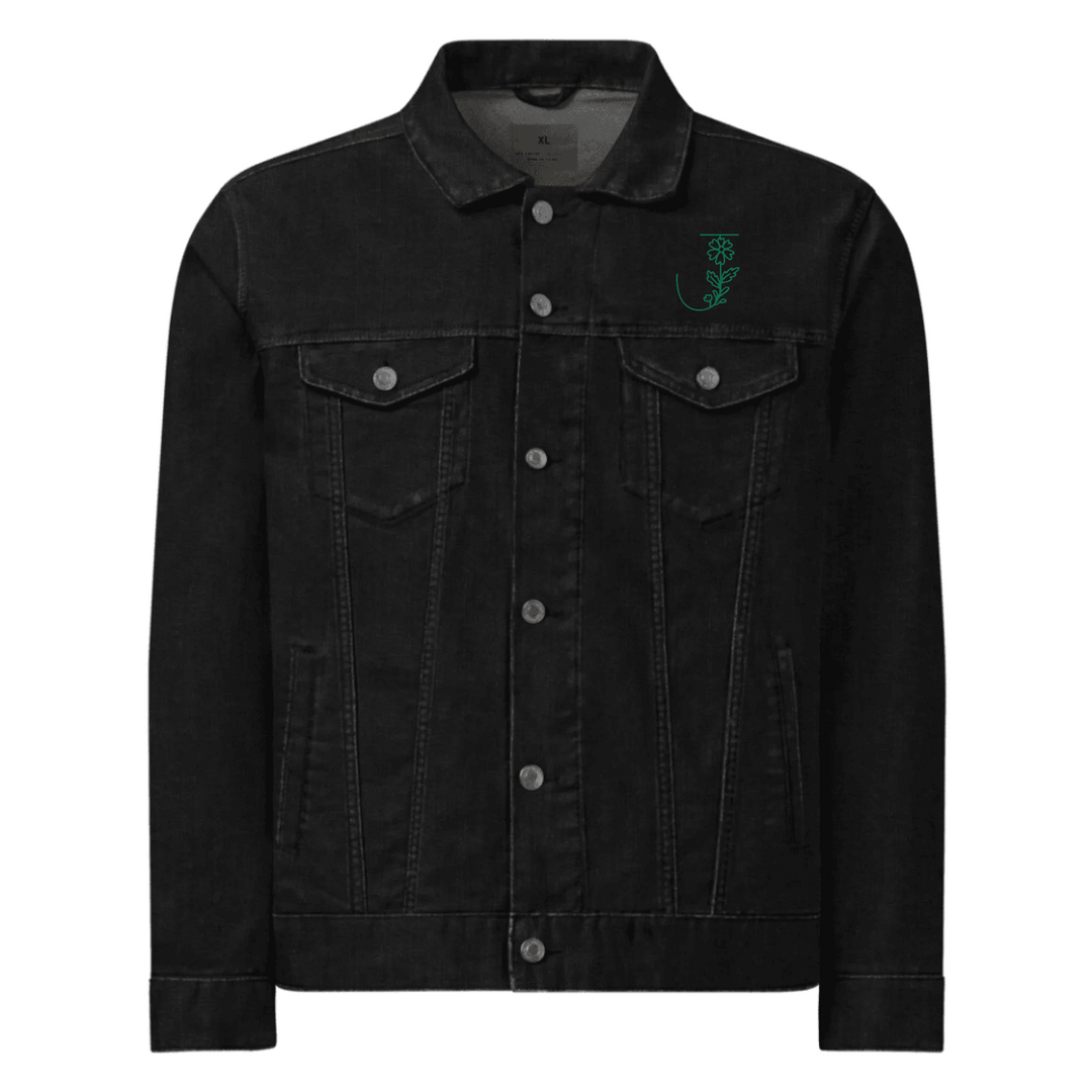 Custom Embroidered Daisy Garden Jacket - ARTFULANE