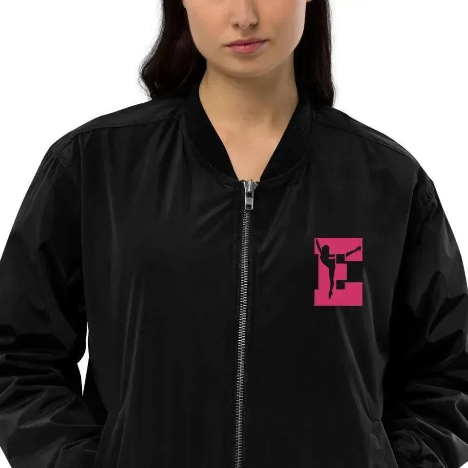 Custom Embroidered Dance Varsity Jacket - ARTFULANE