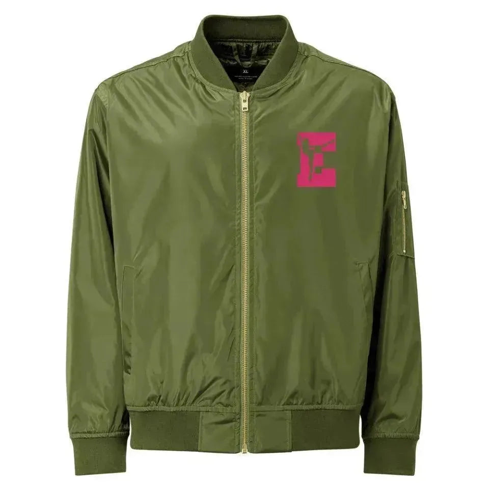 Custom Embroidered Dance Varsity Jacket - ARTFULANE