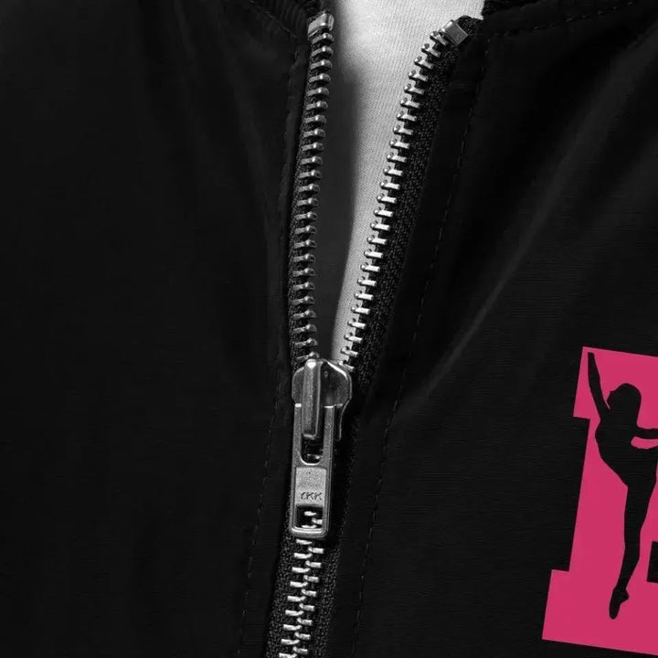 Custom Embroidered Dance Varsity Jacket - ARTFULANE