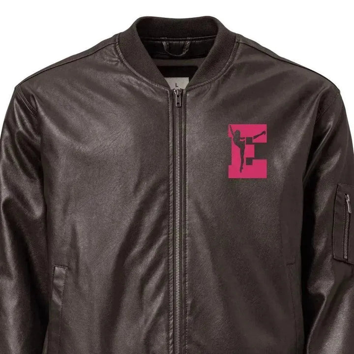 Custom Embroidered Dance Varsity Jacket - ARTFULANE