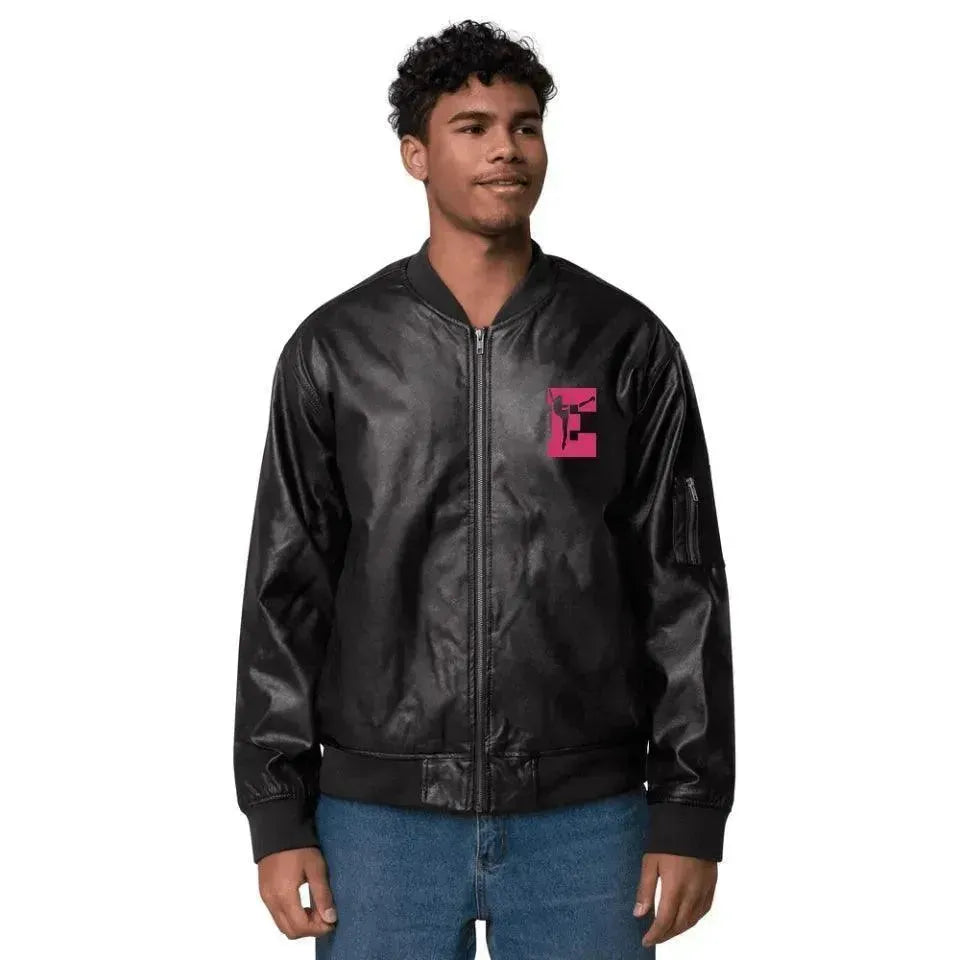 Custom Embroidered Dance Varsity Jacket - ARTFULANE