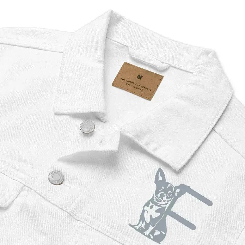 Custom Embroidered Dog Initial Jacket - ARTFULANE