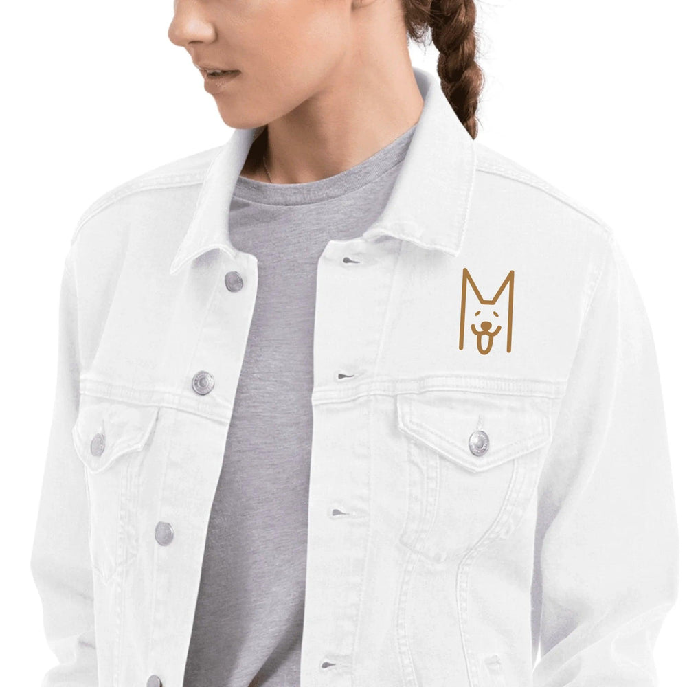 Custom Embroidered Dog Initial Jacket - ARTFULANE