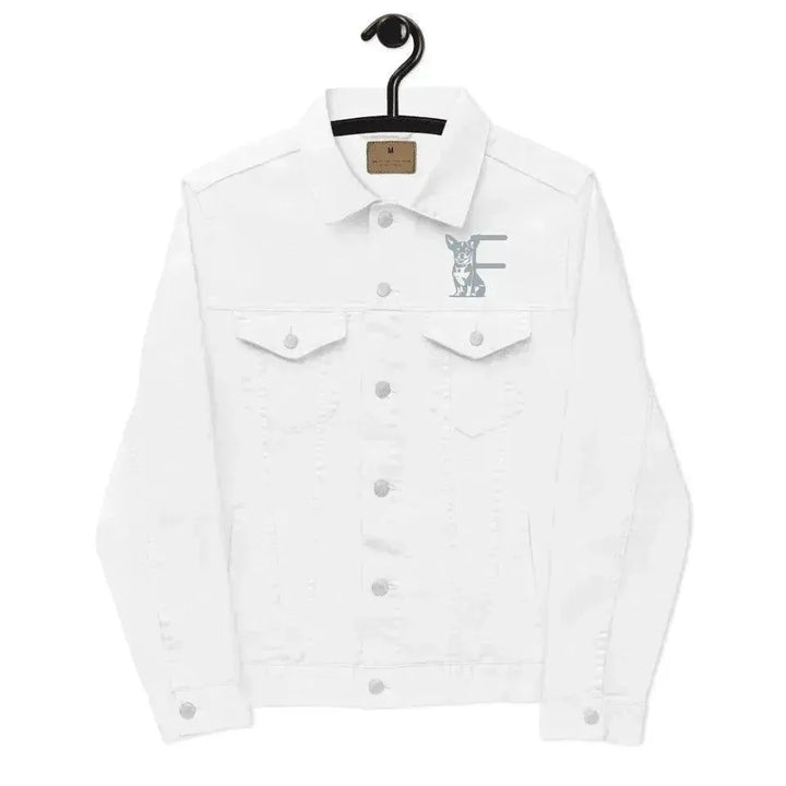 Custom Embroidered Dog Initial Jacket - ARTFULANE