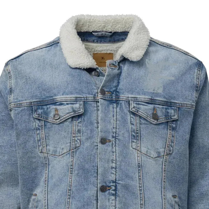 Custom Embroidered Dog Initial Jacket - ARTFULANE
