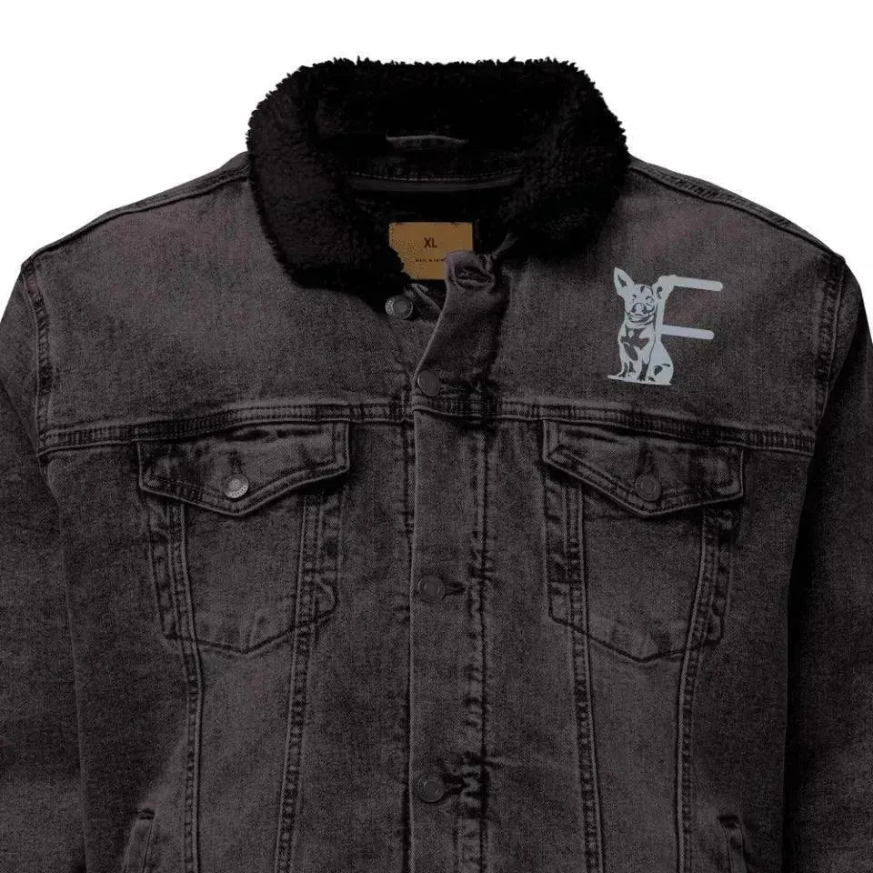 Custom Embroidered Dog Initial Jacket - ARTFULANE