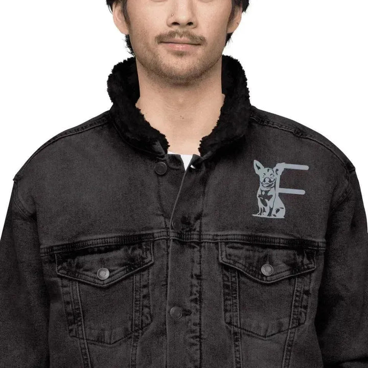 Custom Embroidered Dog Initial Jacket - ARTFULANE
