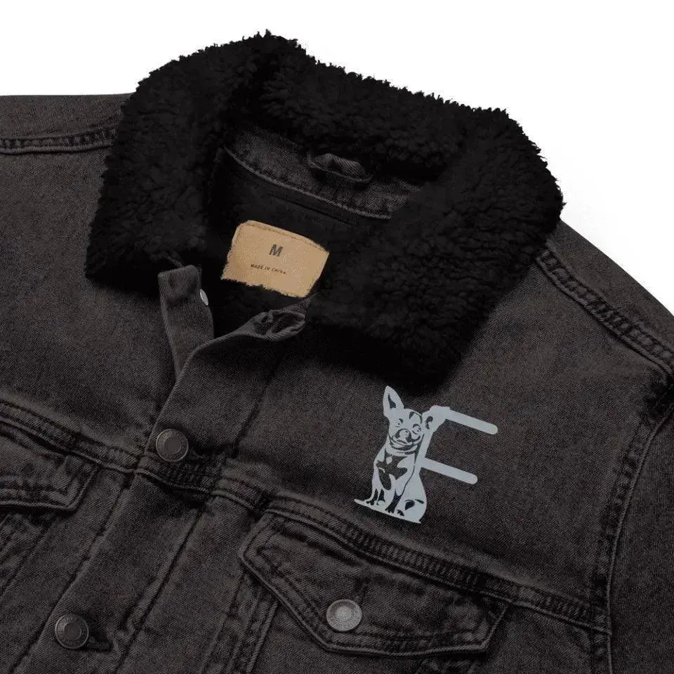 Custom Embroidered Dog Initial Jacket - ARTFULANE