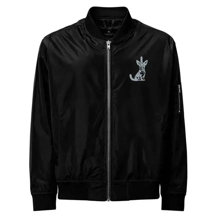 Custom Embroidered Dog Initial Jacket - ARTFULANE