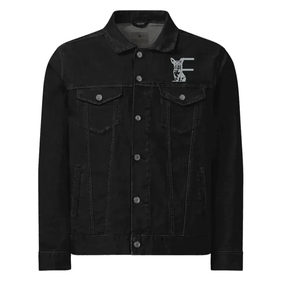 Custom Embroidered Dog Initial Jacket - ARTFULANE