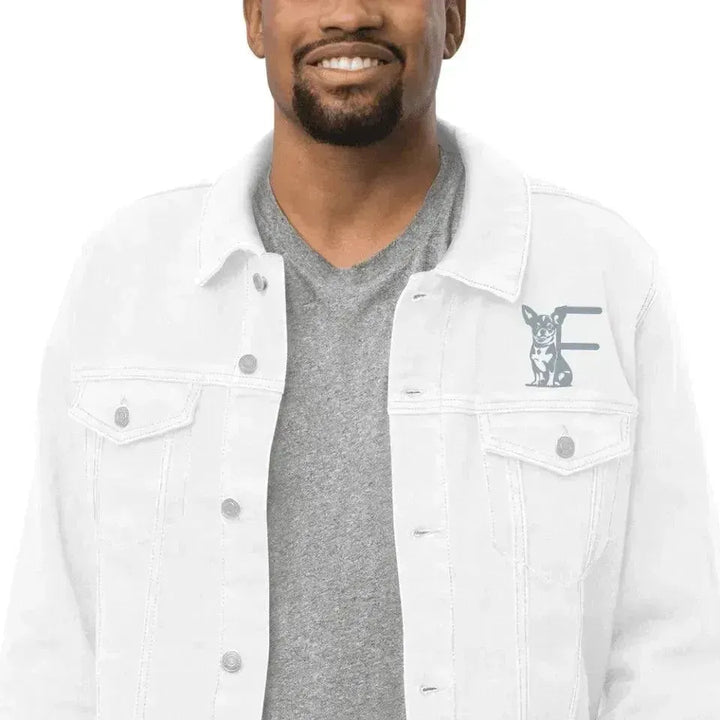 Custom Embroidered Dog Initial Jacket - ARTFULANE