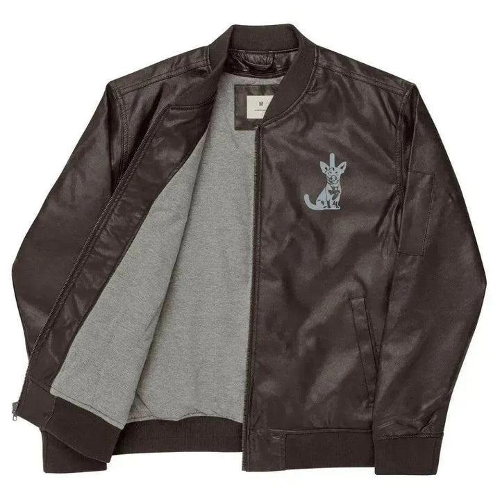 Custom Embroidered Dog Initial Jacket - ARTFULANE