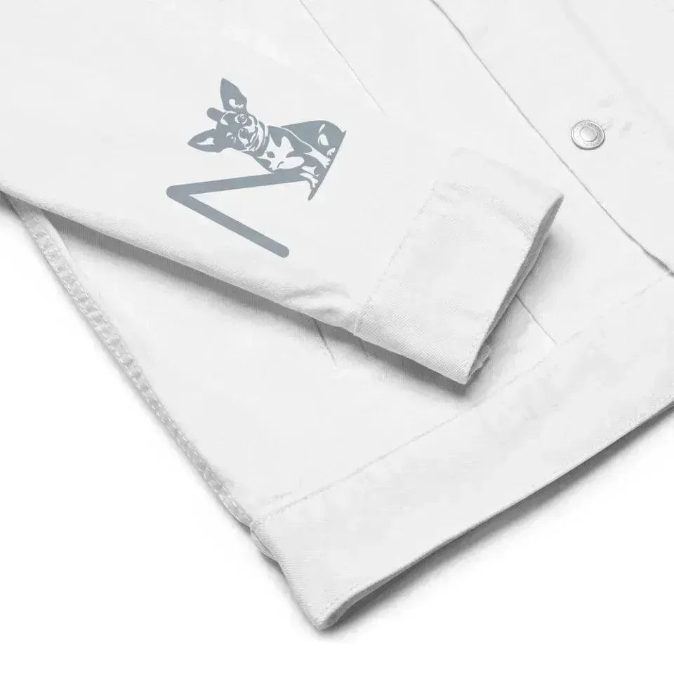 Custom Embroidered Dog Initial Jacket - ARTFULANE