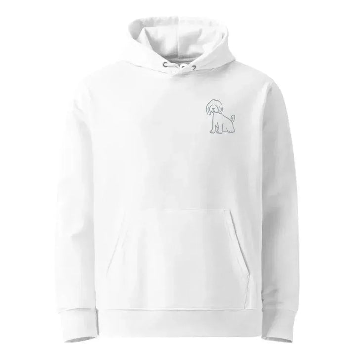 Custom Embroidered Dog Line Art Sweatshirt and Hoodie - ARTFULANE