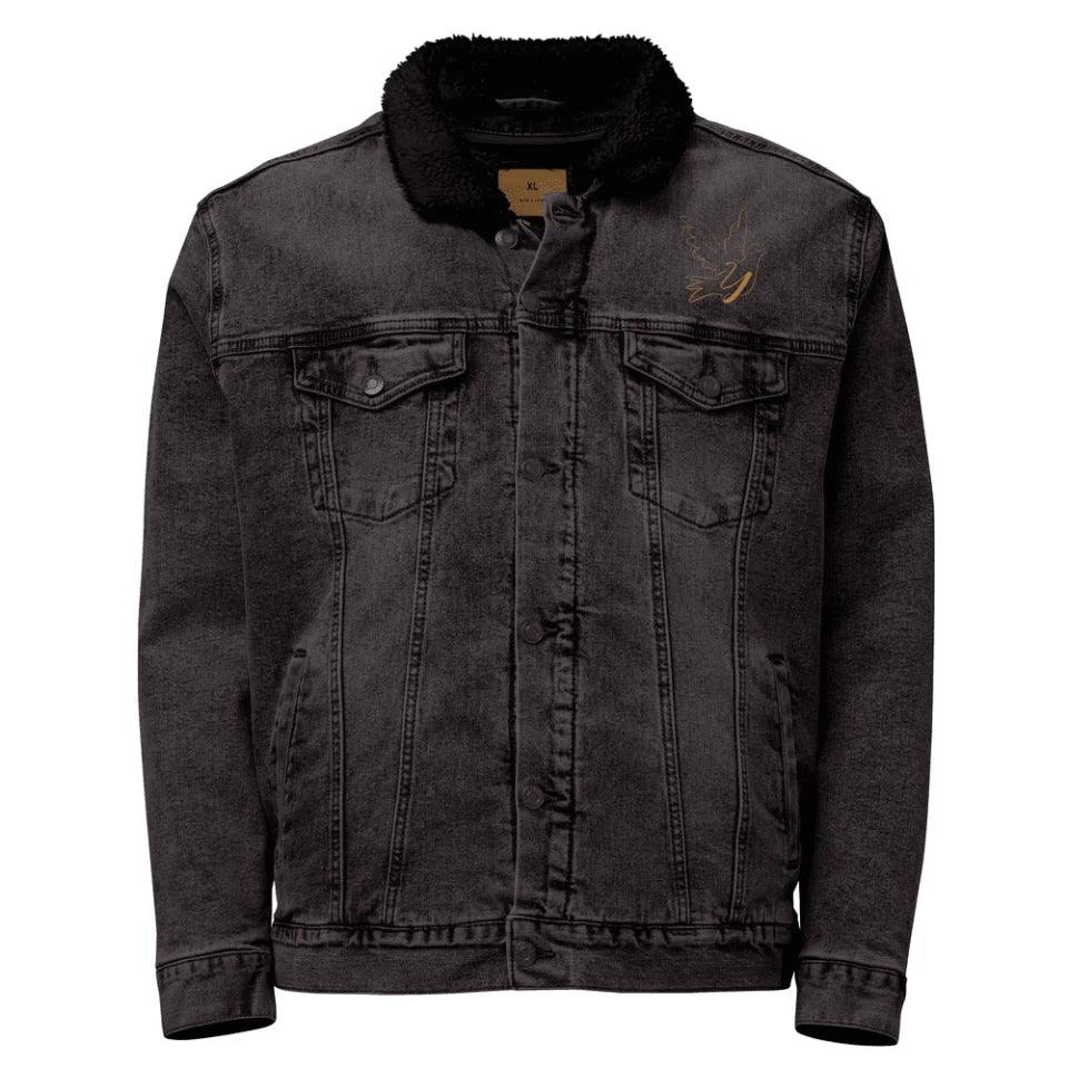 Custom Embroidered Dove Initial Jacket - ARTFULANE