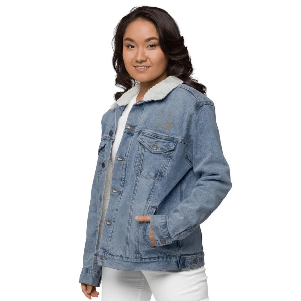 Custom Embroidered Dove Initial Jacket - ARTFULANE