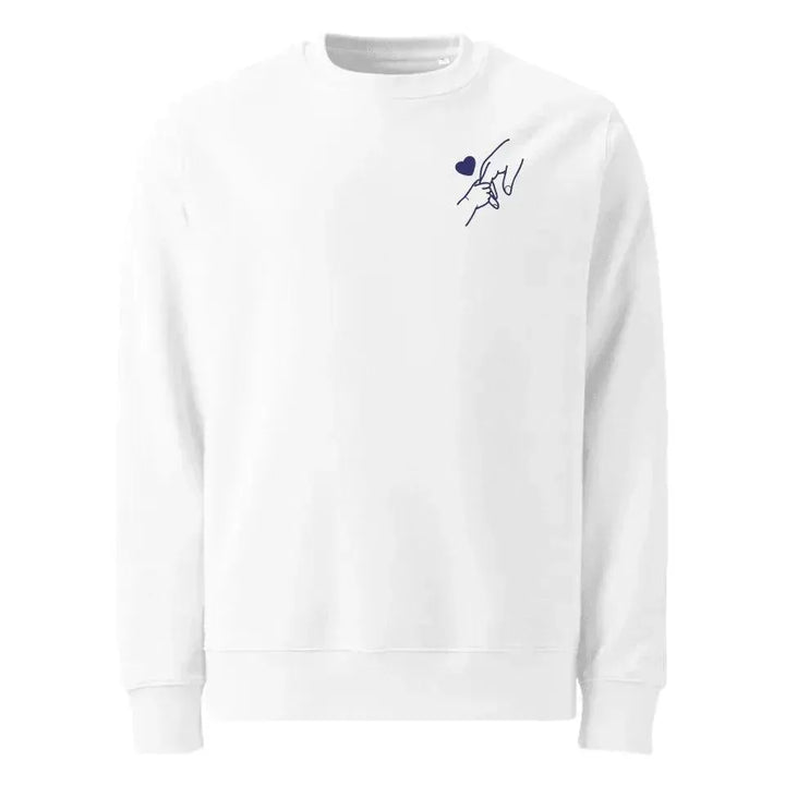 Custom Embroidered Family Love Line Art Hoodie and Sweatshirt - ARTFULANE