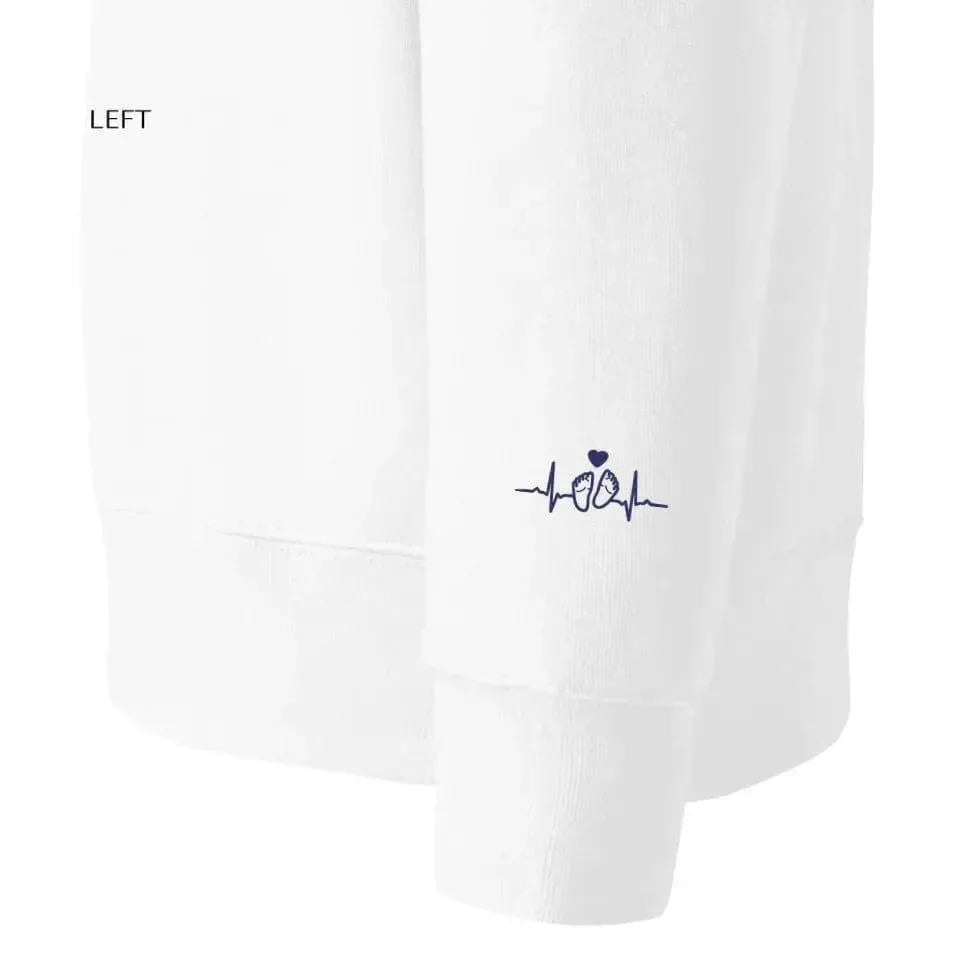 Custom Embroidered Family Love Line Art Hoodie and Sweatshirt - ARTFULANE