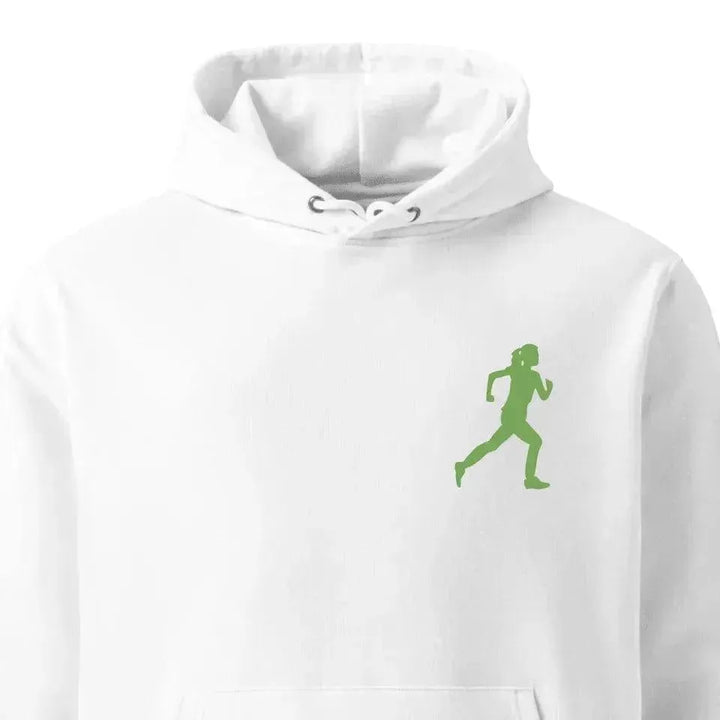 Custom Embroidered Fitness Silhouette Hoodie and Sweatshirt - ARTFULANE