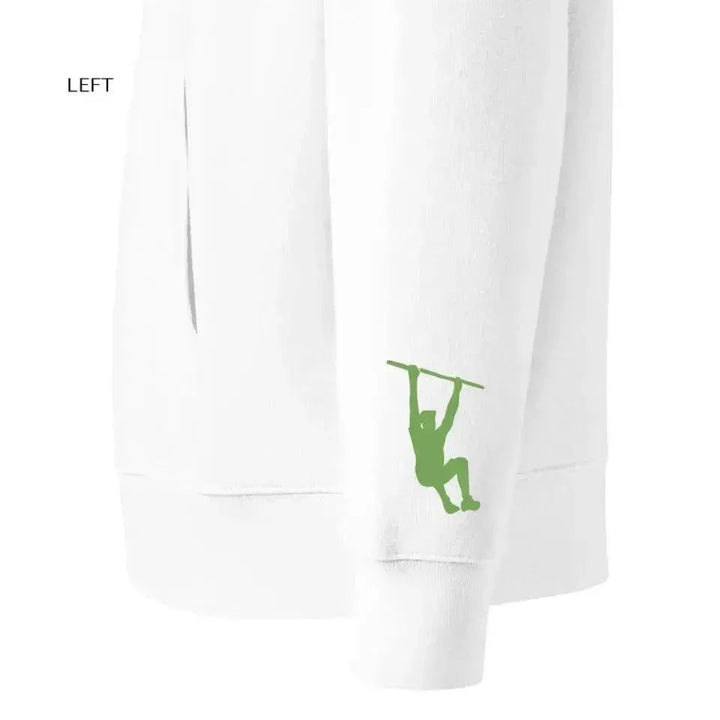 Custom Embroidered Fitness Silhouette Hoodie and Sweatshirt - ARTFULANE