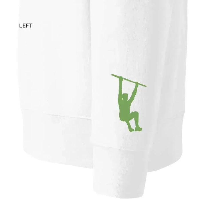 Custom Embroidered Fitness Silhouette Hoodie and Sweatshirt - ARTFULANE