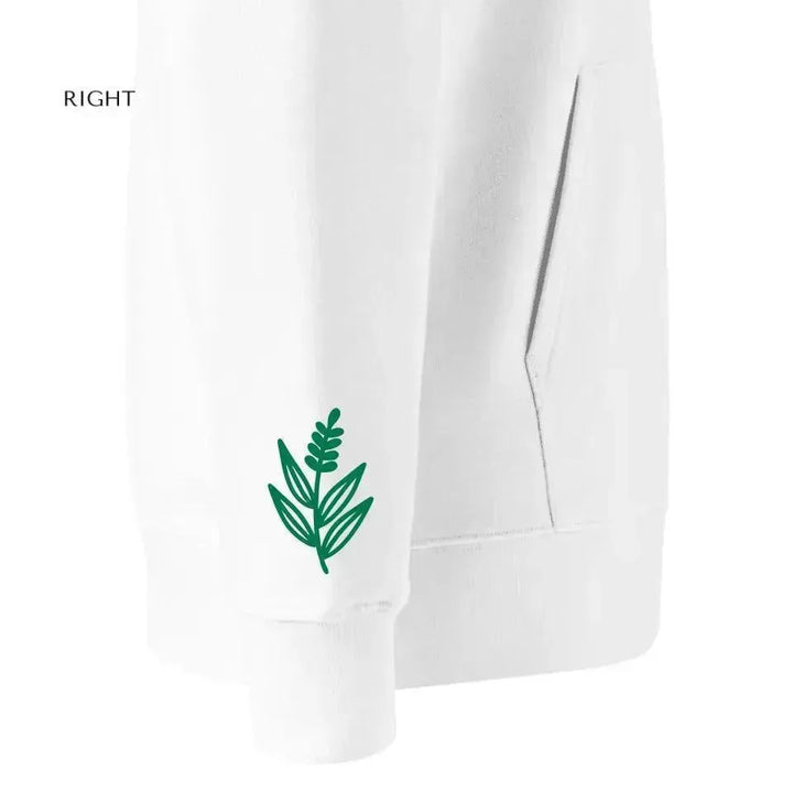Custom Embroidered Foliage Sweatshirt and Hoodie - ARTFULANE
