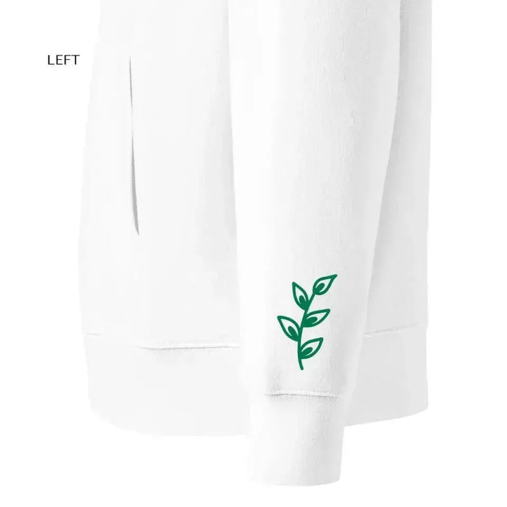Custom Embroidered Foliage Sweatshirt and Hoodie - ARTFULANE