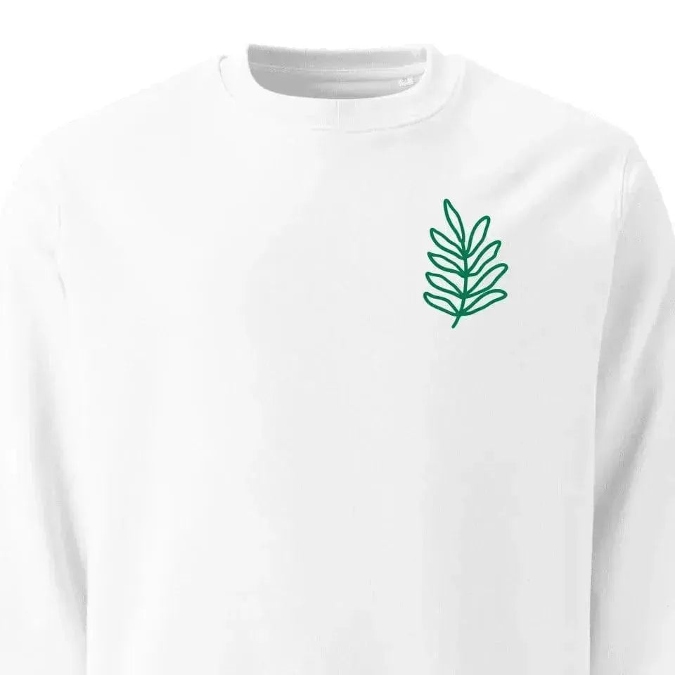 Custom Embroidered Foliage Sweatshirt and Hoodie - ARTFULANE
