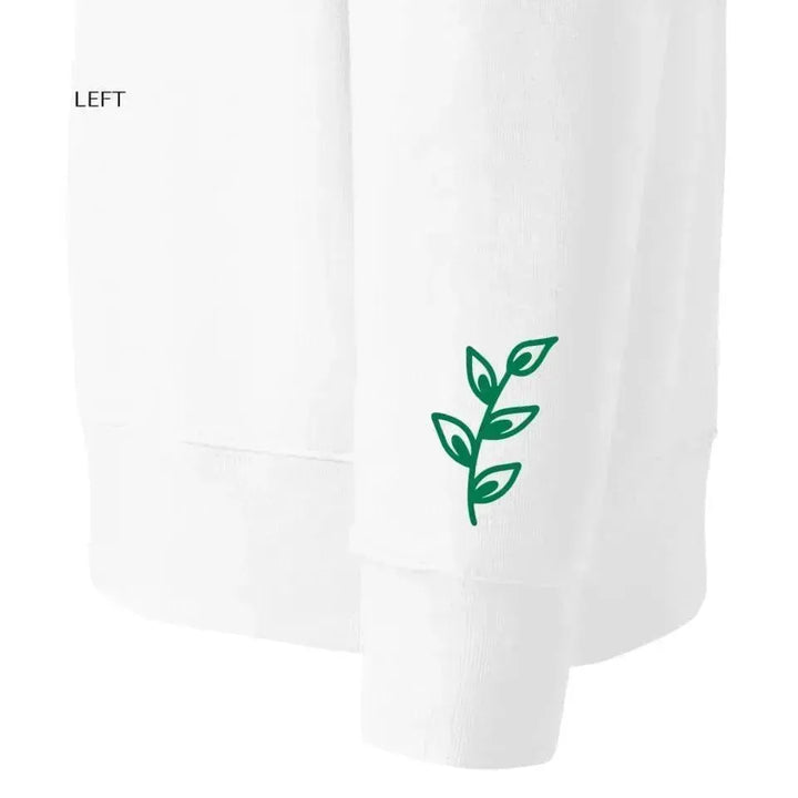 Custom Embroidered Foliage Sweatshirt and Hoodie - ARTFULANE